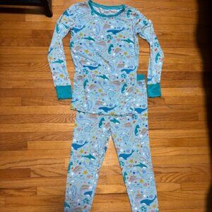 Little Sleepies Ocean Pals Pajamas Size 9/10